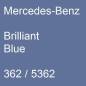 Preview: Mercedes-Benz, Brilliant Blue, 362 / 5362.